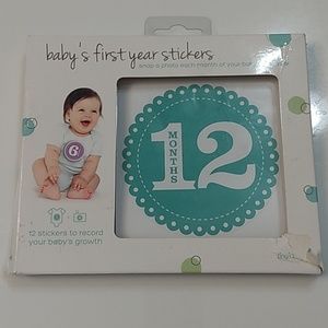 Tiny ideas- baby's first year stickers